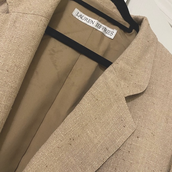 Lauren Jeffries Tan Blazer - Picture 6 of 10